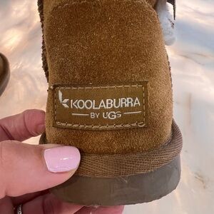 Koolaburra Kids Brown Suede Boots